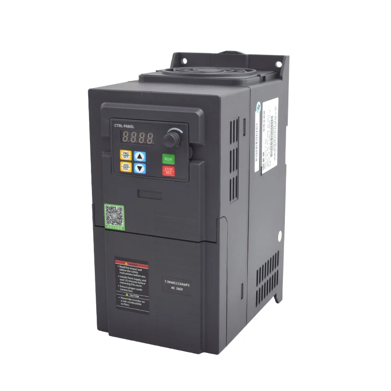 1.5-7.5kw 220v/380v Vfd Invert Drive 3 Phase High-frequency Inverter Variable Frequency Drive Inverter