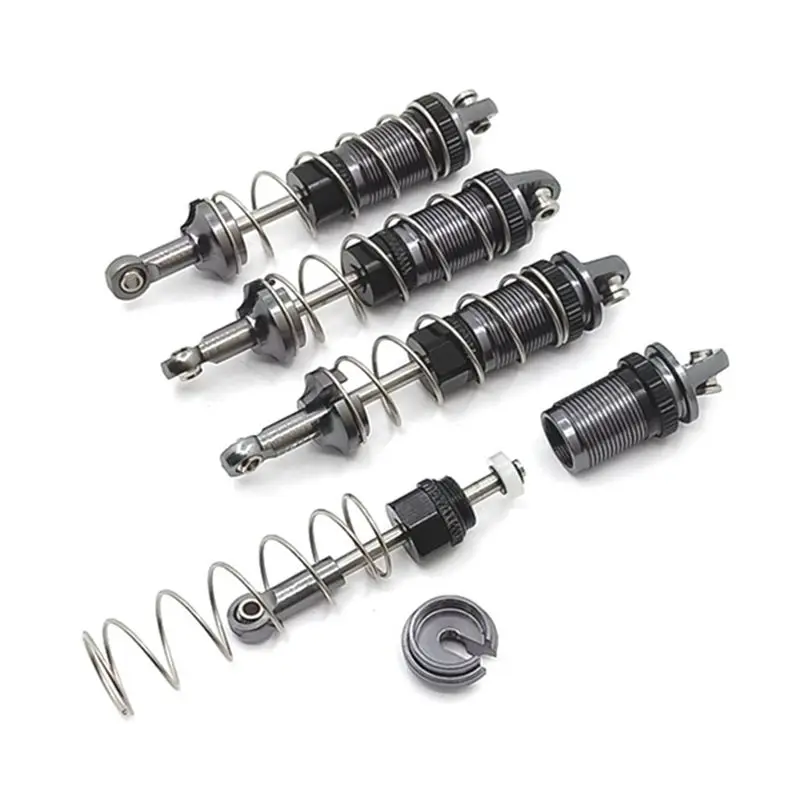 

Excellent-2X For MN86 MN86S MN86K MN86KS MN G500 Adjustable Oil All Metal Shock Absorbers Damper 1/12 RC Car Parts,Titanium