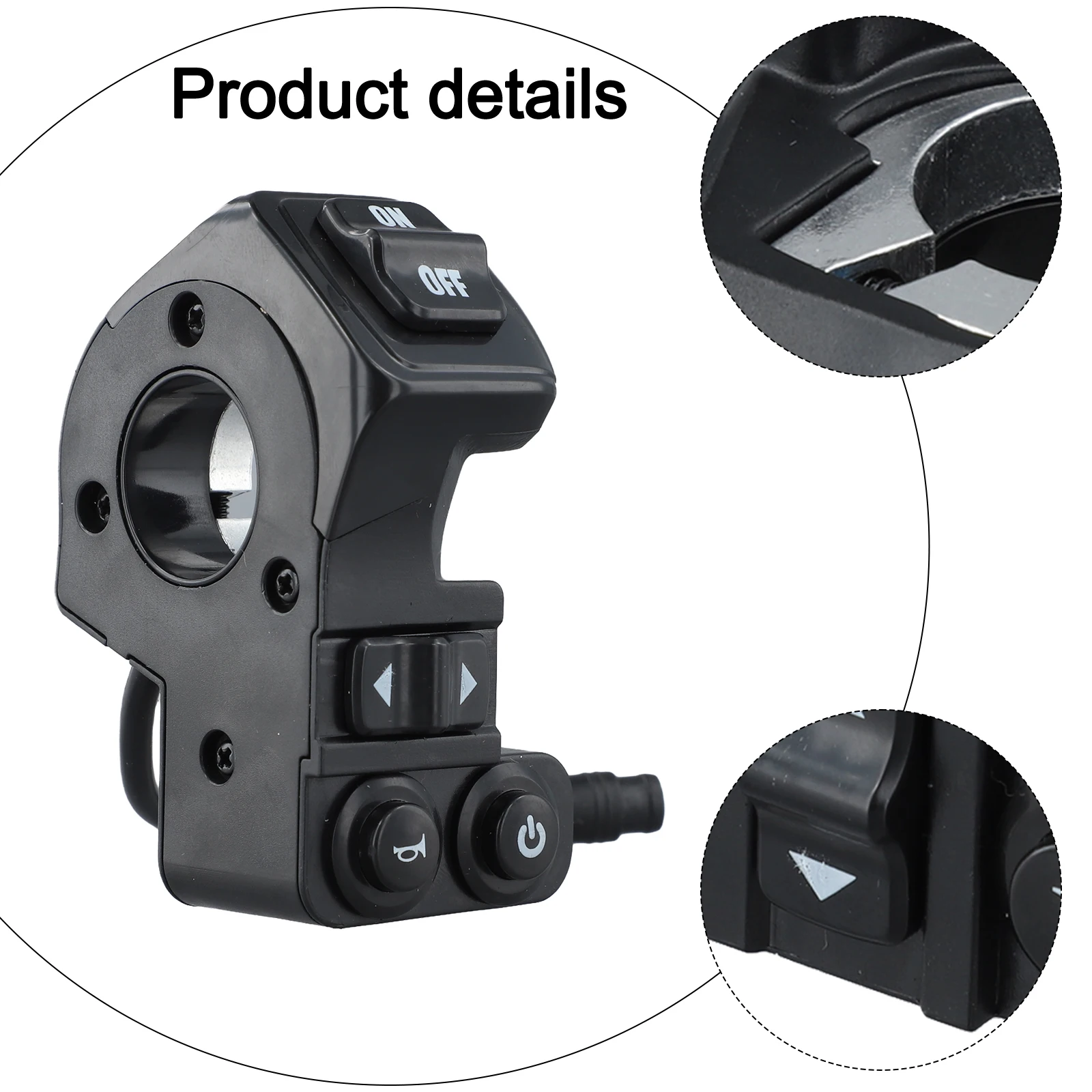 

Long Term Use Button G2Max Scooter Switch Control Buttons For Kukirin 4 Control Functions Compact Structure Easy Installation