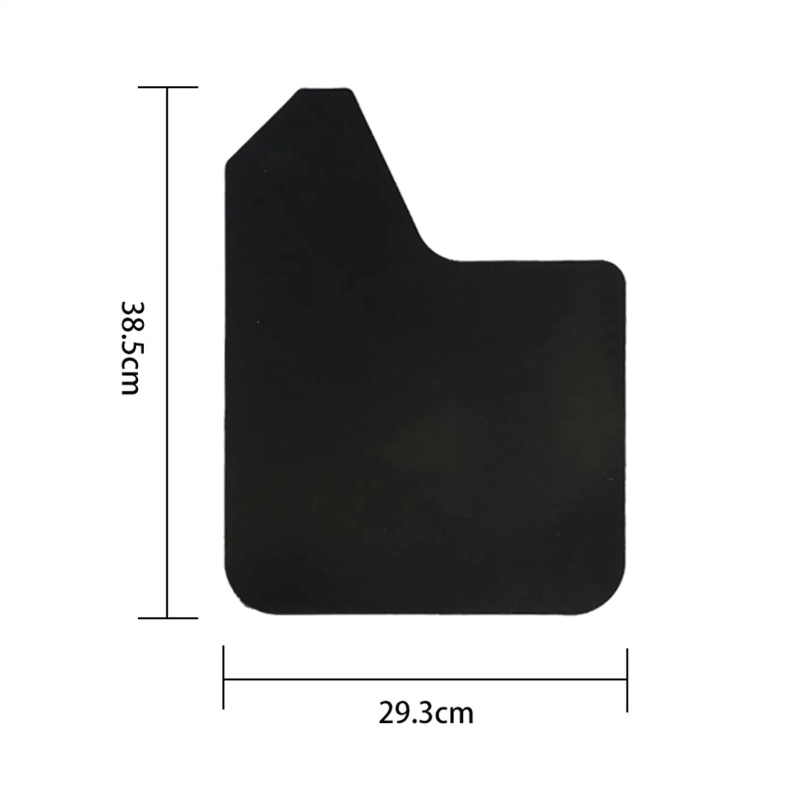 4x Mudflaps Flaps Exterior Parts Black Universal Car Accessories Guards Mudflaps for Pickup SUV Car Truck