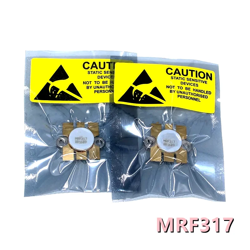 MRF317 (1piece) NPN RF Power Transistor 100W 28V 12A 30-200MHz VHF/UHF Case 316-01 Flange Original In Stock