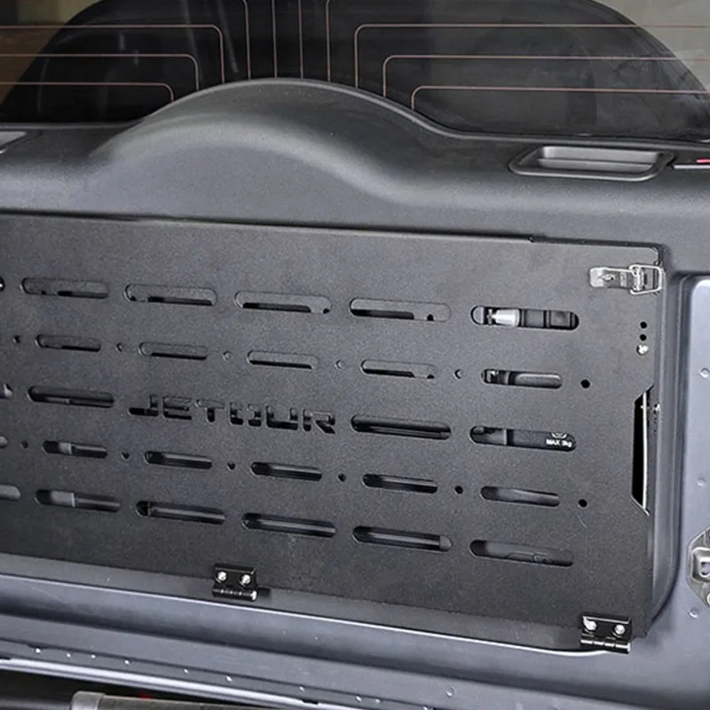 Suitable for 23-25 tailgate rack tailgate small table folding trunk storage rack accessories