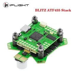 Kontroler lotu IFlight BLITZ ATF435 z BLITZ E55S 4-IN-1 2-6S ESC/BLITZ 1.6W VTX dla drona RC FPV