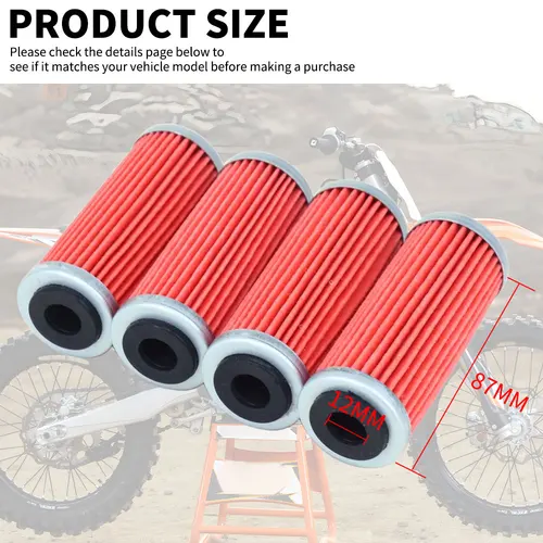 Imagen 2 del producto Filtro Oli para motocicleta KTM EXC EXCF SXF SMR XCF XCW XCFW seis días 250 300 350 400 450 505 530 EXC-F XC-F SX-F Dirt Bike