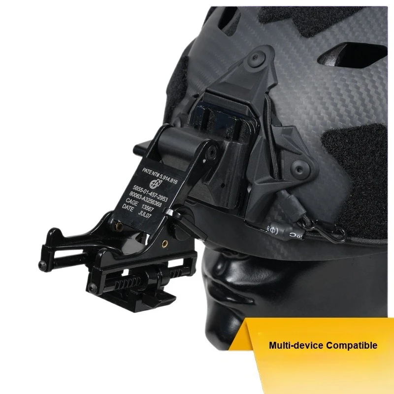 PVS-14 Night Vision Device Mount Bracket Metal Universal Holder for M88 MICH2000 LWH Helmets