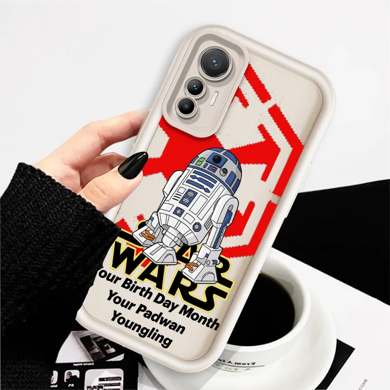 Disney Star Wars Yoda Logo Eye Ladder For Xiaomi MI 14 12T 11 Lite Poco M3 X5 X4 F5 F4 F3 F2 GT Pro 5G Cover Phone Case