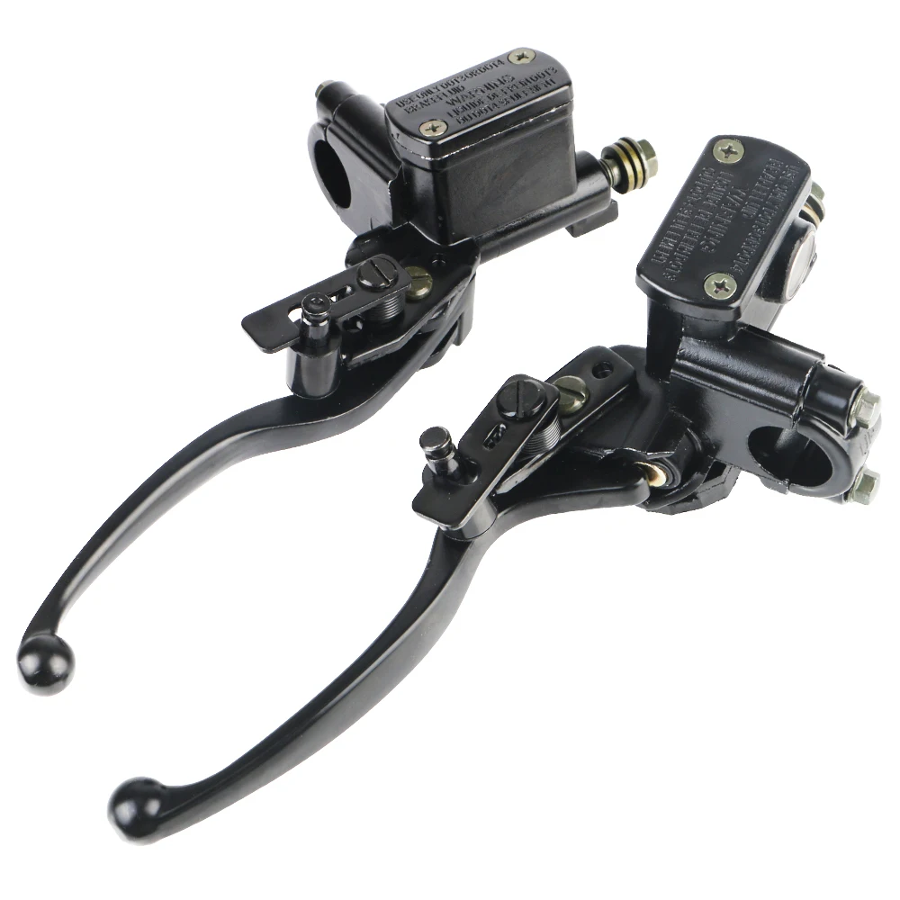For Universal 50cc-250cc Dirt Bike ATV Four-wheel Left Right Cylinder Hydraulic Brake Lever Motorcycle Clutch Lever Pump