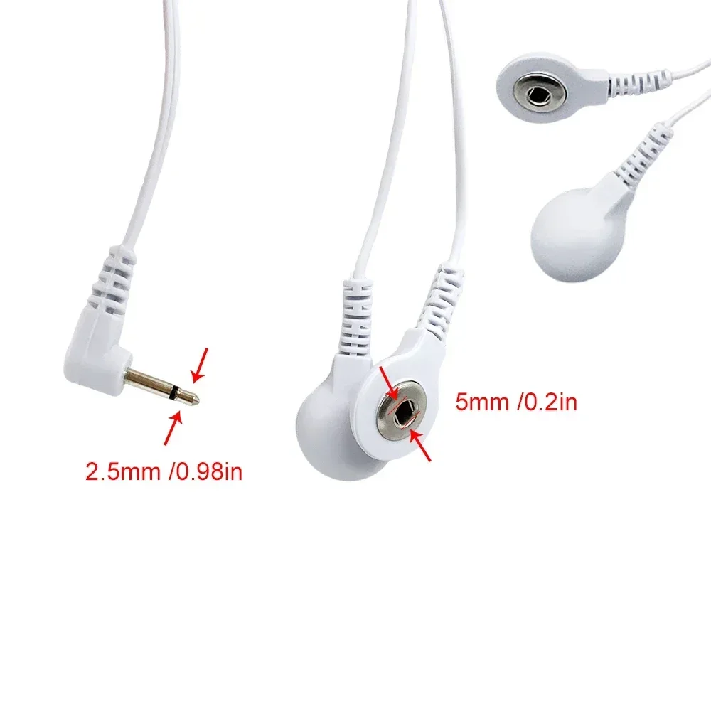 Almohadillas de electrodos reutilizables, parches de repuesto para máquina de terapia TENS, estimulador muscular EMS, masajeador corporal y de espalda, cuidado de la salud