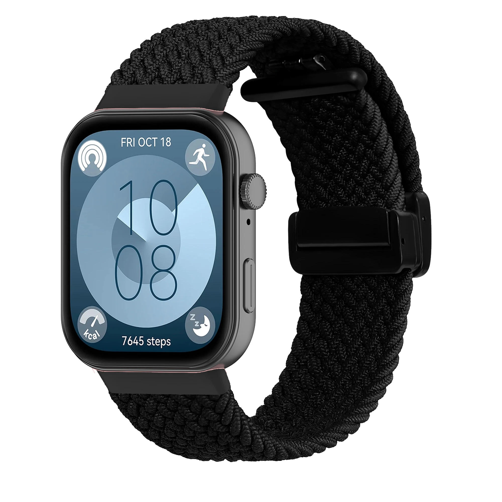 Banda para huawei relógio ajuste 3 cinta magnética trançada solo loop náilon substituição cinto de pulso correa pulseira para huawei fit3 correias