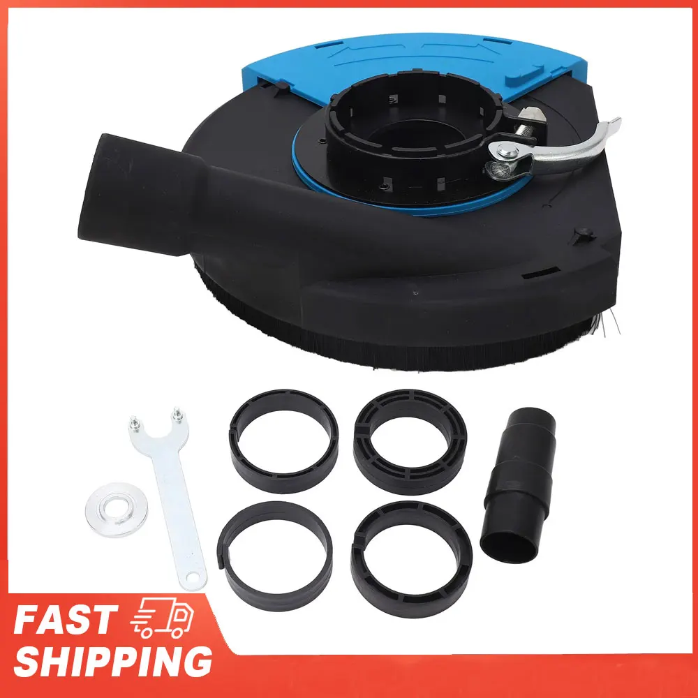 

Dust Shroud for Angle Grinder 7 Inch Universal Surface Grinding Dust Shroud 180mm Blue Black