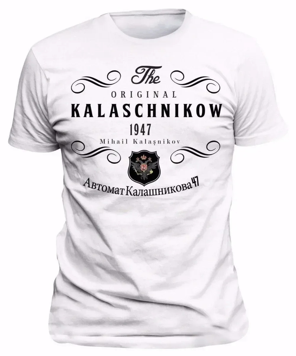 2024 NEW Men'S Things Print T-Shirts Original TShirt Russia Kalashnikov CCCP Moscow Russia Tee Shirt harajuku men's outfits sale