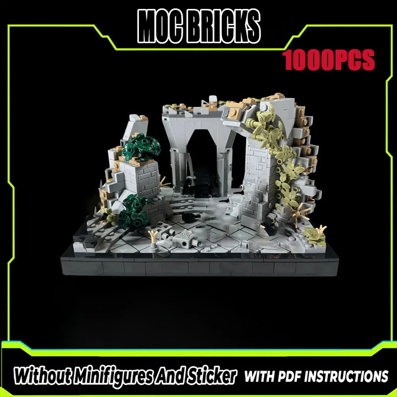 

New MOC Building Block Model Ring Movie Weathertop Adversarial Modular Children's Toy Gift DIY Assembly Set