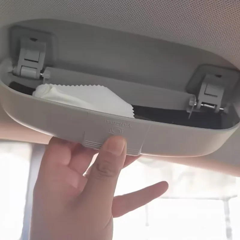 For Mercedes Benz C E GLC GLE GLS S A B GLK GLA CLS GLB S EQC Class W205 W213 Accessories Car Sunglasses Box Glasses Case Holder