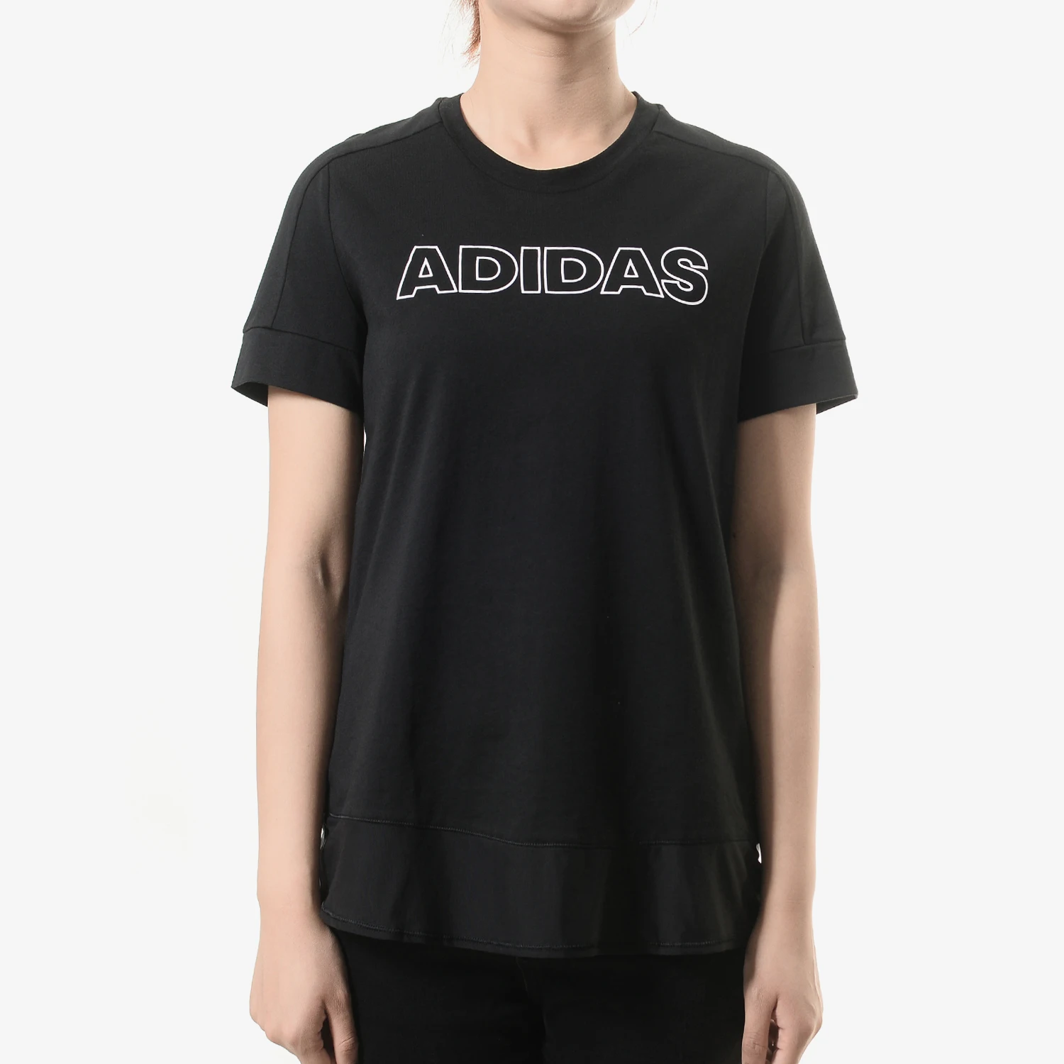 

Оригинальная женская футболка Adidas SS TEE ID из мягкого трикотажа с короткими рукавами DY8655