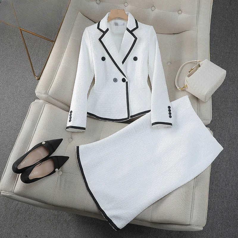 

Autumn and winter women's long-sleeved professional suit formal western skirt suit interview sales OL work clothes