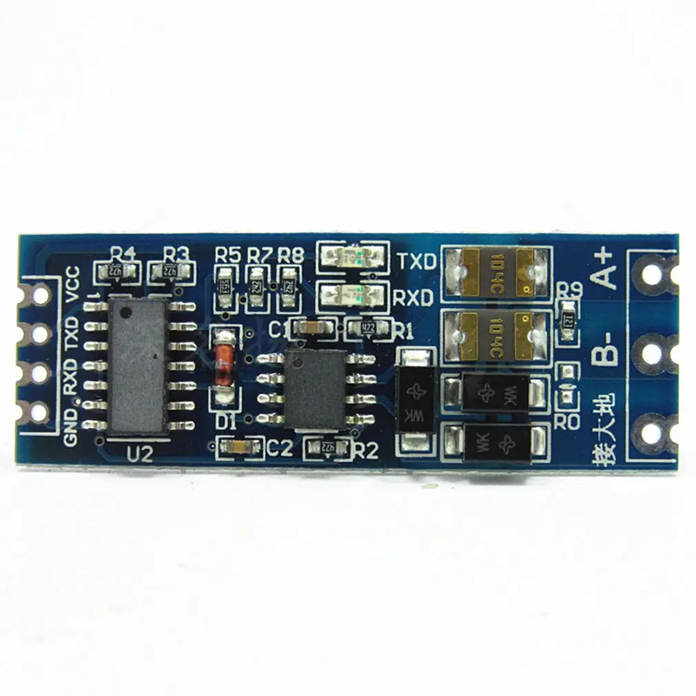 Ttl Beurt Om RS485 Module Hardware Automatische Flow Control Module Seriële Uart Niveau Wederzijdse Conversie Voeding Module 3.3