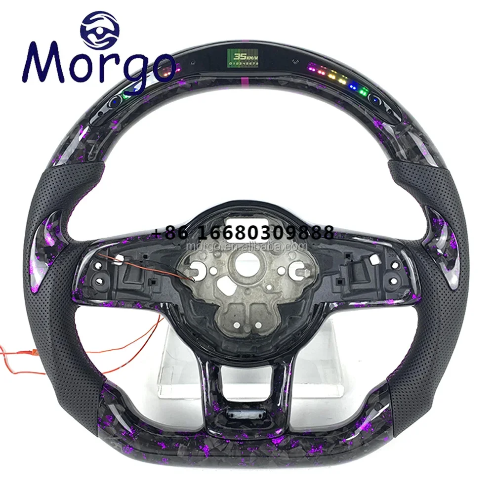 Car accessories for Golf MK7/7.5 GTI R car model customized carbon fiber steering wheel 2013 2014 2015 2016 2017-2020