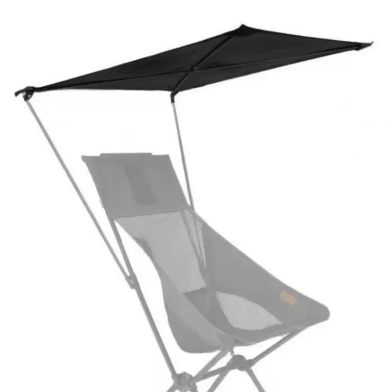 Outdoor Folding Beach Chairs Sunshade Waterproof Multifunctional Fishing Sunshade Natural Hiking Equipment Accessories Canopy