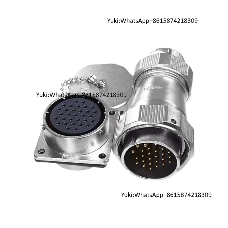 Weipu WY40 Series IP67 Waterproof Circular Connector 5-26 Pin TE Plug Z Socket Authorized Stock for Heavy Duty