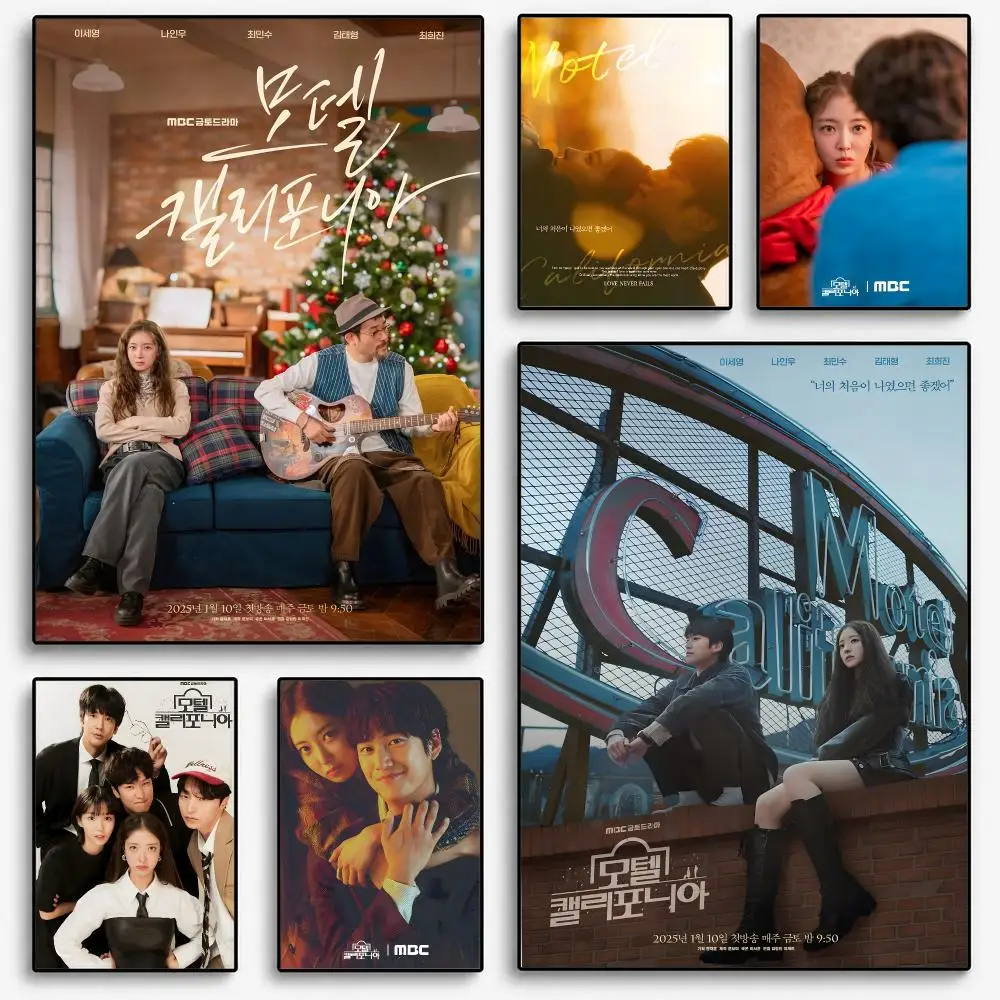 tv Motel California Poster Room Home Decoration Interior Wall Art Printing Garage Posters Gift