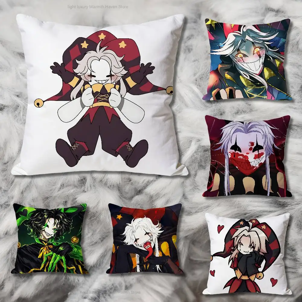 

F-Freak Pierrot C-Circus Various Sizes Square Pillow Case For Car Home Bedchamber Decor Custom Valentine gift