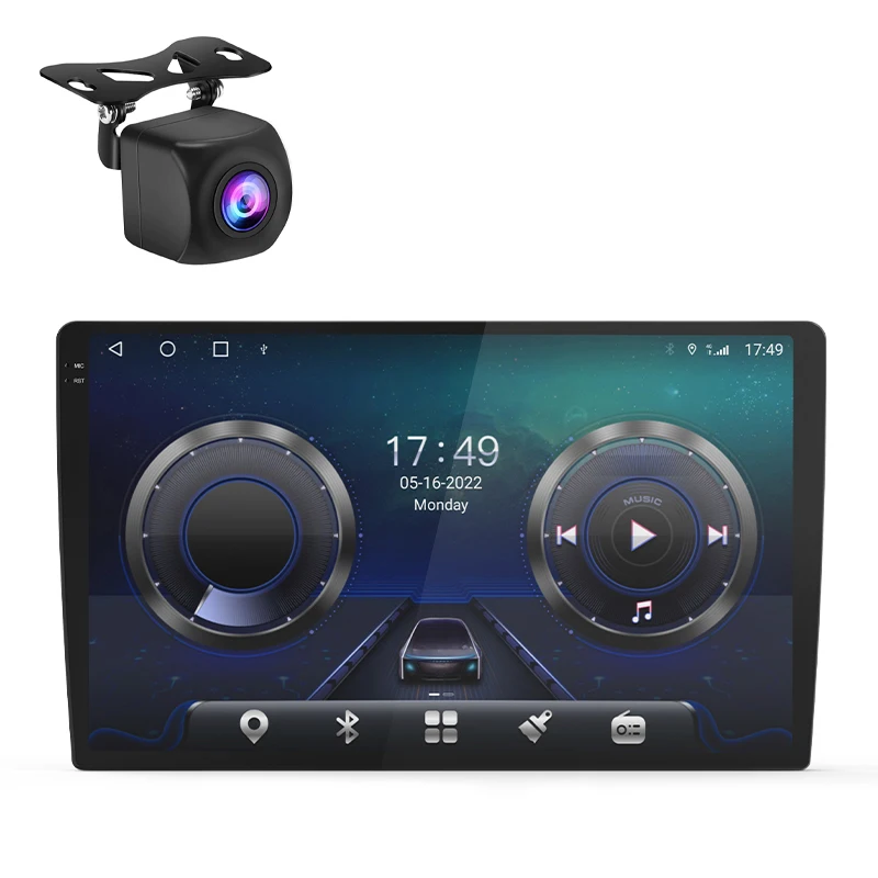 HD Vision Android Car Stereo WIFI Tela de vídeo de 10,36 polegadas 4G 2K GPS Navegação Rádio para carro Reprodutor de DVD