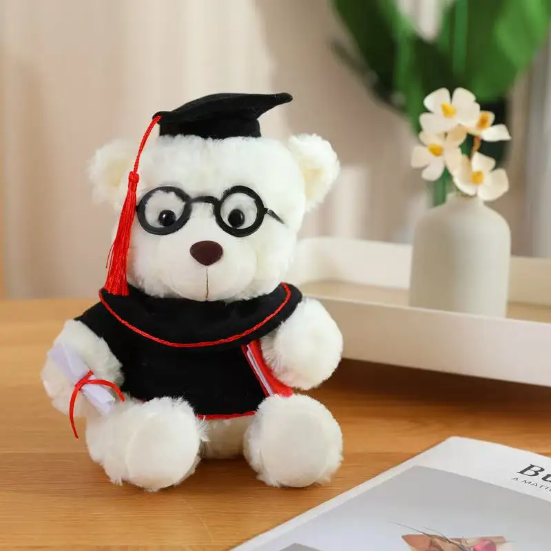 

Новейший стиль шарфа Miniso, мягкая плюшевая игрушка Dr. Bear, милая подушка с мультяшным аниме, забавная кукла в подарок на день рождения для детей