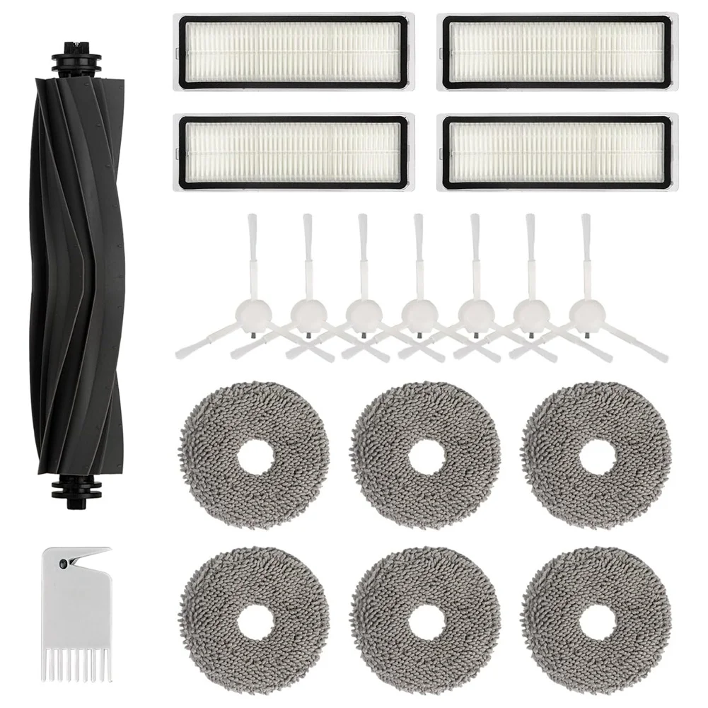 NEW ARRIVAL For L10S Ultra Robot Vacuum Cleaner Main Side Brush Hepa Filter Mop Cloth Replacement Accessories