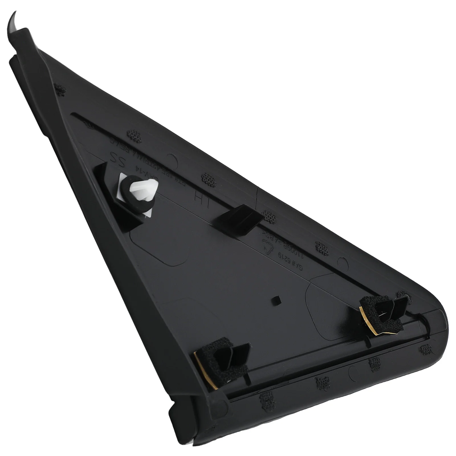 

Left Side Mirror Flag Trim for Dodge Caravan 2008-19 1BE431XFAA Black