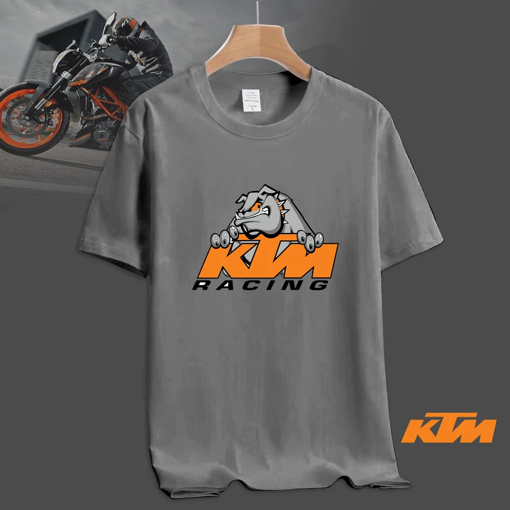 2024 New Sports Men\'s Short sleeved Motorcycle Racing KTM High quality Outdoor Bicycle Short sleeved KTM Clothing Men\'s