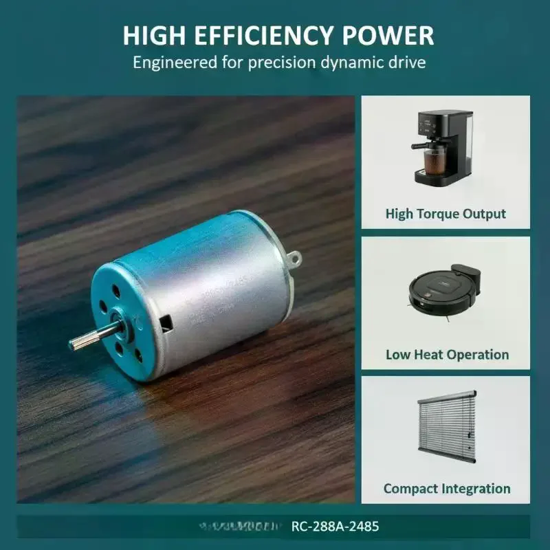 1/3Pcs RC-280SA-2485 Mini DC Motor DC6V High Speed Carbon Brushed Motor With Knurled Shaft For DIY Projects Electric Toys Repai