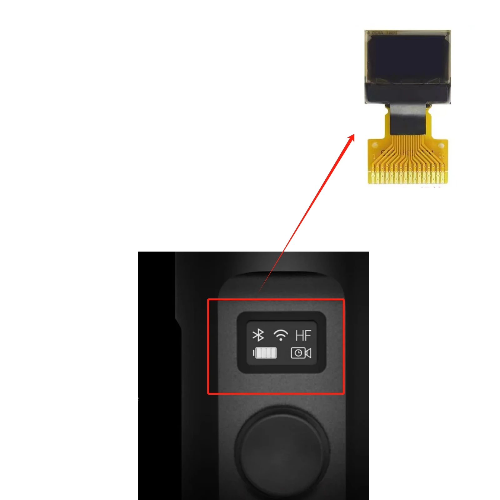 New Oled Screen for Feiyu G6 G6 Plus gimbal display Repair