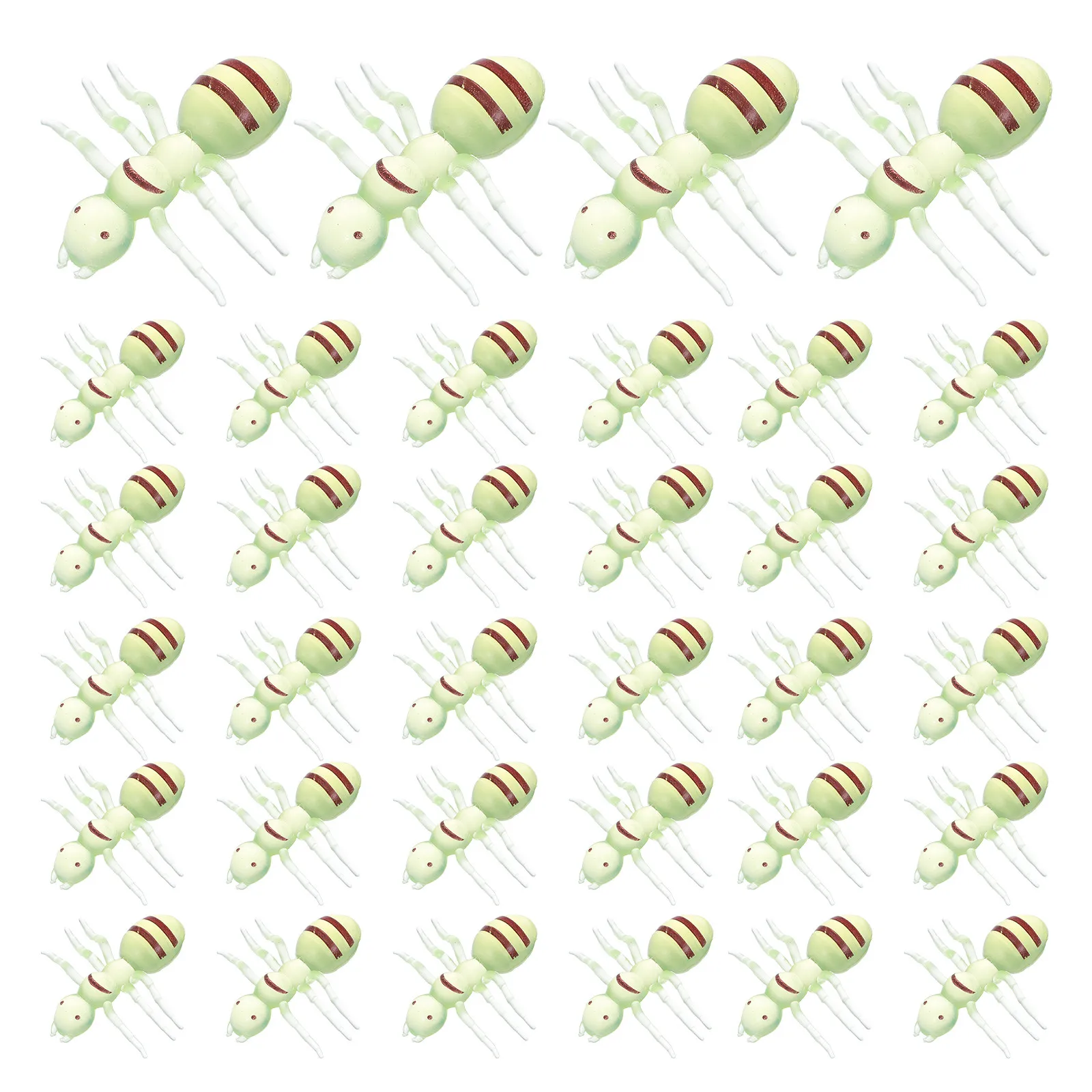 60Pcs Authentic Ants Outdoor Decor Garden Statue Large Insect Yard Ornament Halloween Party Decoration Prank Prop Insect Theme