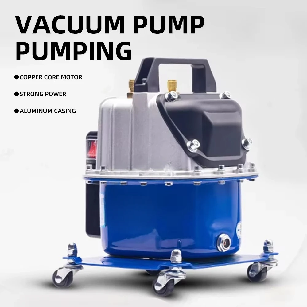 Refrigerator maintenance,refrigerant filling, tire inflation and suction pump,220W 240W 340W Car air conditioning vacuum pump