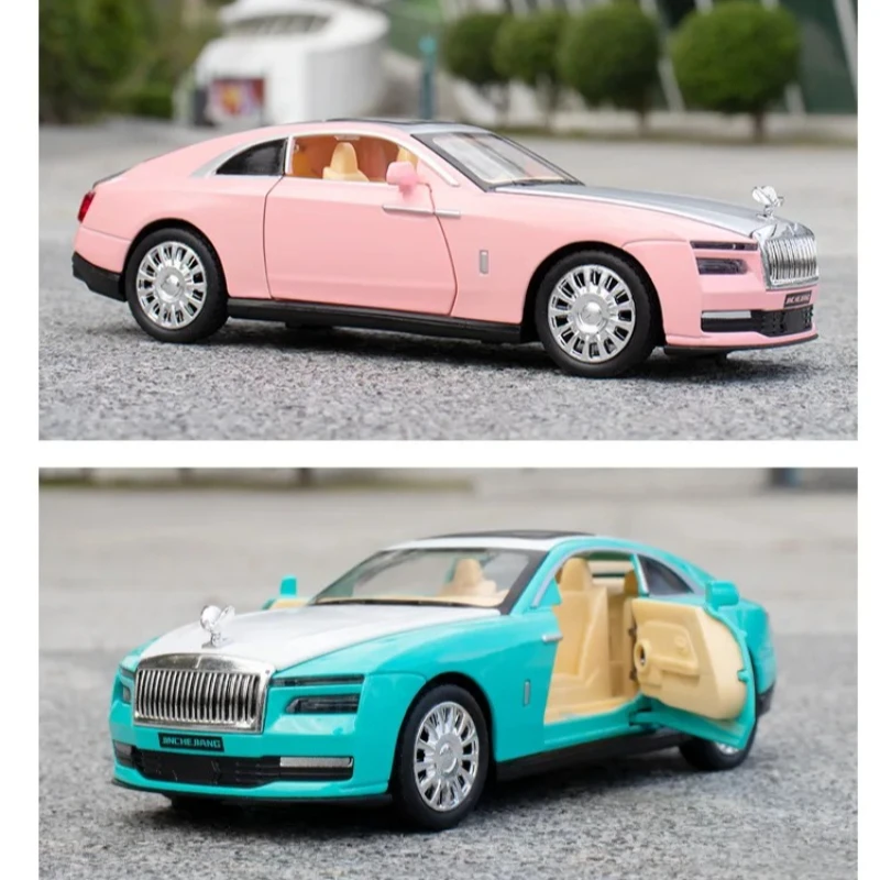 

1:32 Spectre Diecast Model Alloy Car Toys Sound Light Pull Back Vehice Ornament Boys Gifts