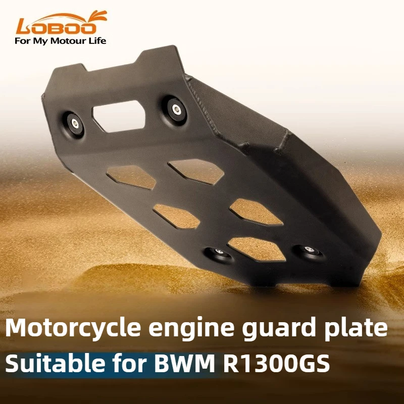 LOBOO Motorcycle Engine Shield for BMW R1300GS Bottom Shield Car Bottom Shield Chassis Protection Plate Motorcycle Accessories