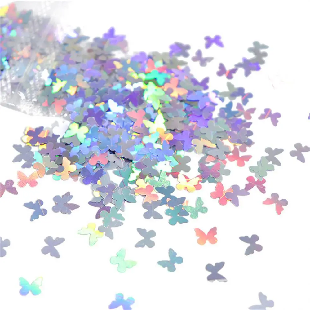 Nageldecoratie Star Manicure Pailletten Nail Art Pocket Laser Pailletten Decoraties Plakjes Accessoires Huisdier Dunne Pailletten