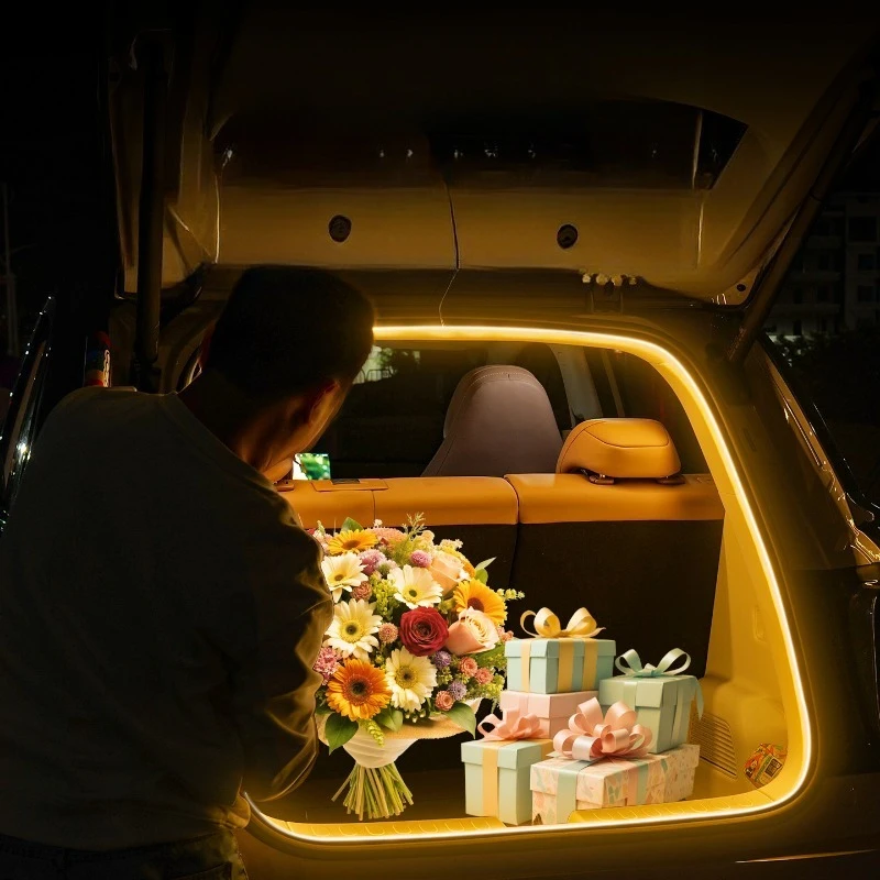 For Wuling Binguo Pro Trunk LED Light Strip Tailgate Ambient Lamp Interior Modification Accessories