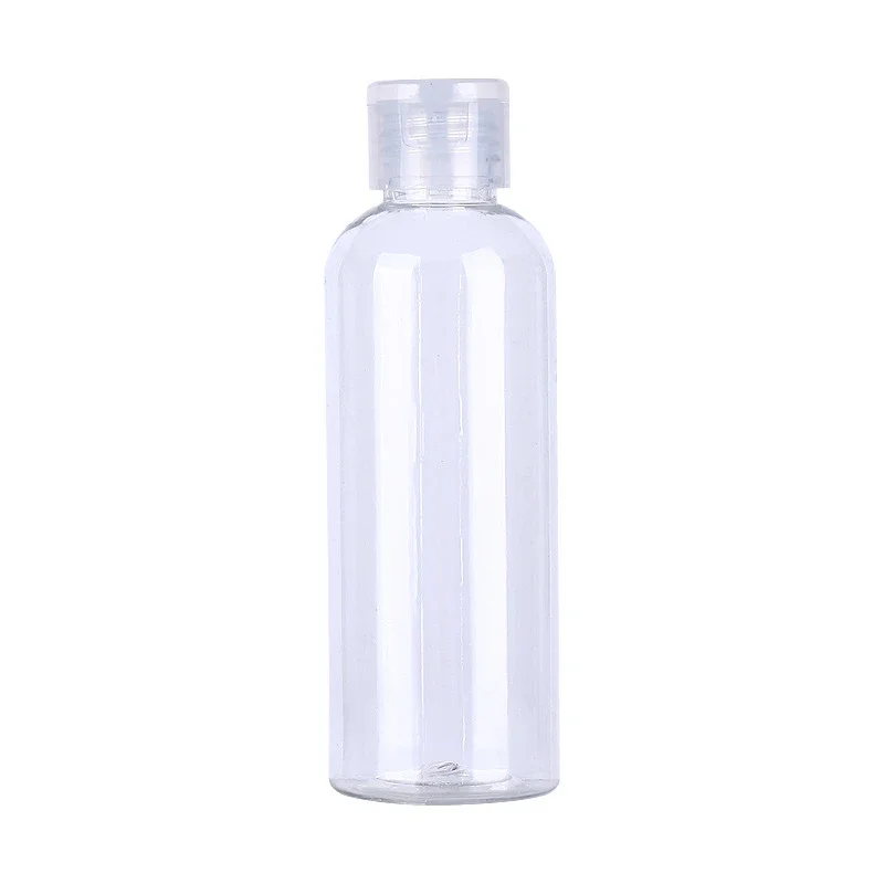 Portable Travel Transparent EmptyBottle Plastic Portable Travel Refillable Cosmetics Liquid Dispensing Butterfly CoverContainers