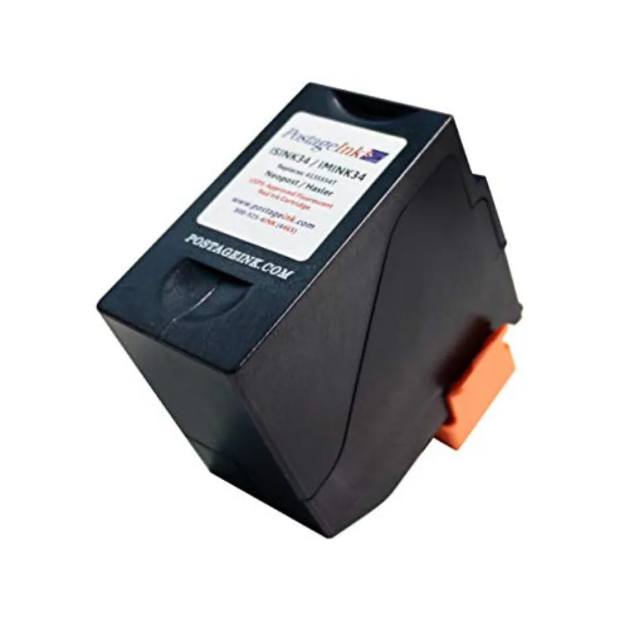 

ISINK34/IMINK34 Sure.Jet # 4135554T Non-OEM Ink Cartridge Replacement for IS330 IS350 IS420 IS440 IS460 IS480 and IS490 Postage