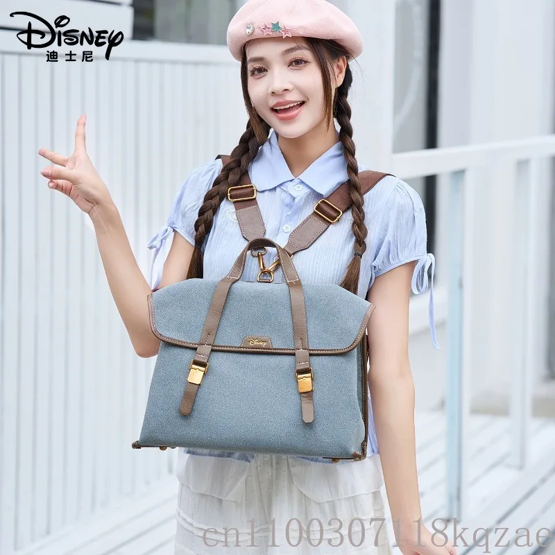 Disney Vintage White Backpack Multifunctional Daypack for Women School College Laptop Travel