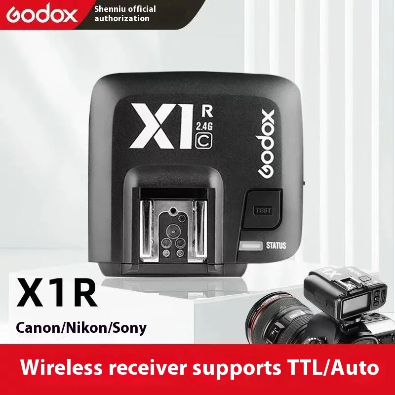 Godox X1R-C / X1R-N / X1R-S X1 TTL 2.4G Wirelss Flash Receiver for X1T X2T Xpro Trigger Transmitter Canon Nikon Sony Speedlite