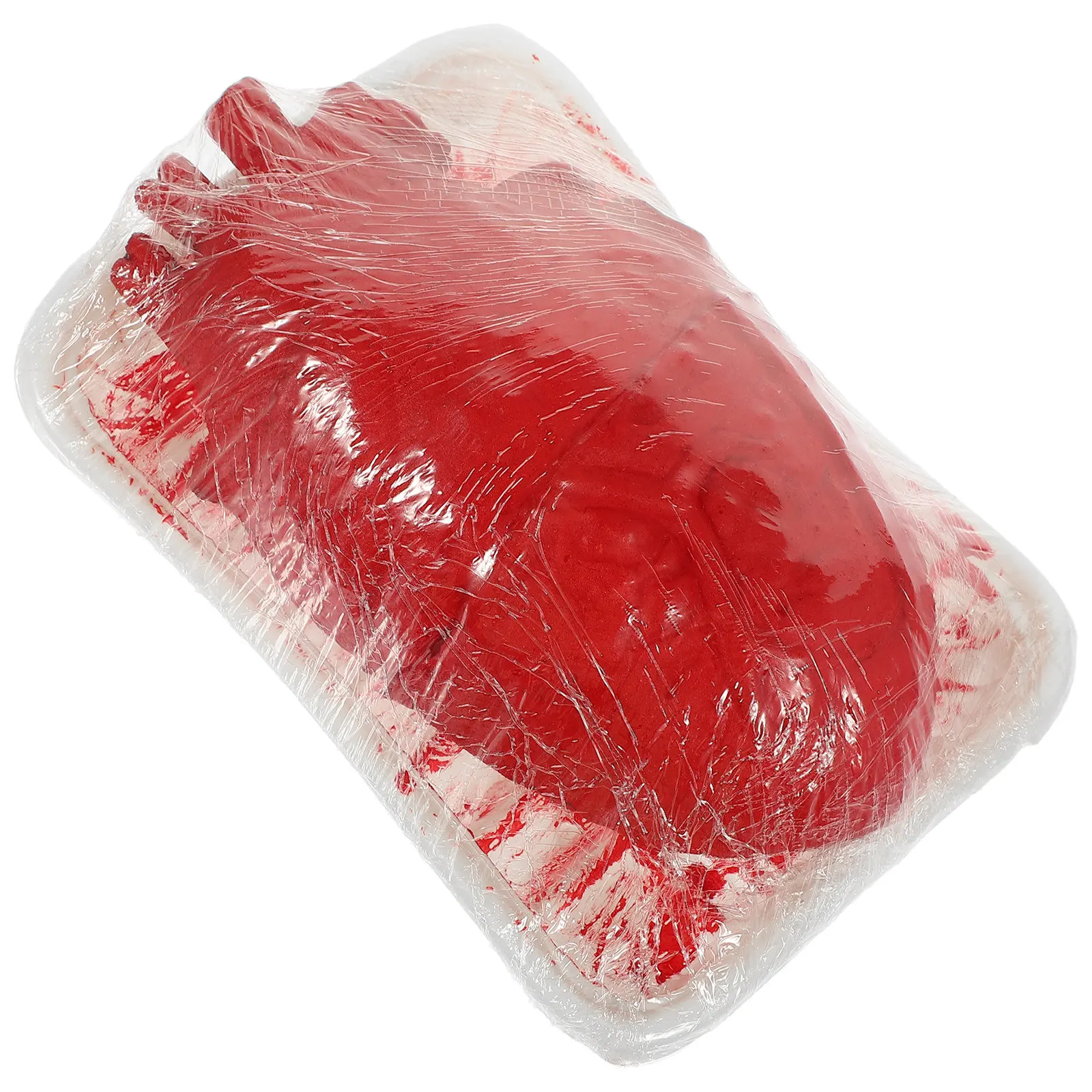Premium Fake Heart Halloween Body Organ Prop Realistic Simulated Organ Decor for Horror Parties Festival Decor Scary Movie Scene