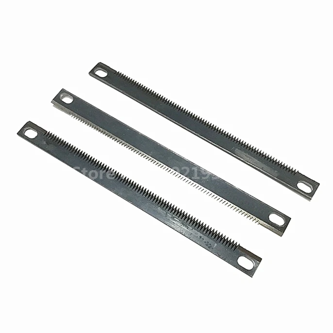 10 Pcs Vertical Packing Machine Cutting Blade Fine Tooth Blade 185x15x1.5mm Serrated Tools Knives Packing Machine Knife
