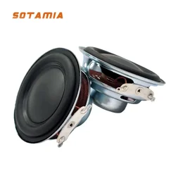 SOTAMIA 2Pcs 2 Inch Full Range Speakers 52mm 4 Ohm 5W Hifi Stereo Home Theater Sound Music Bluetooth Speaker HIFI Loudspeaker