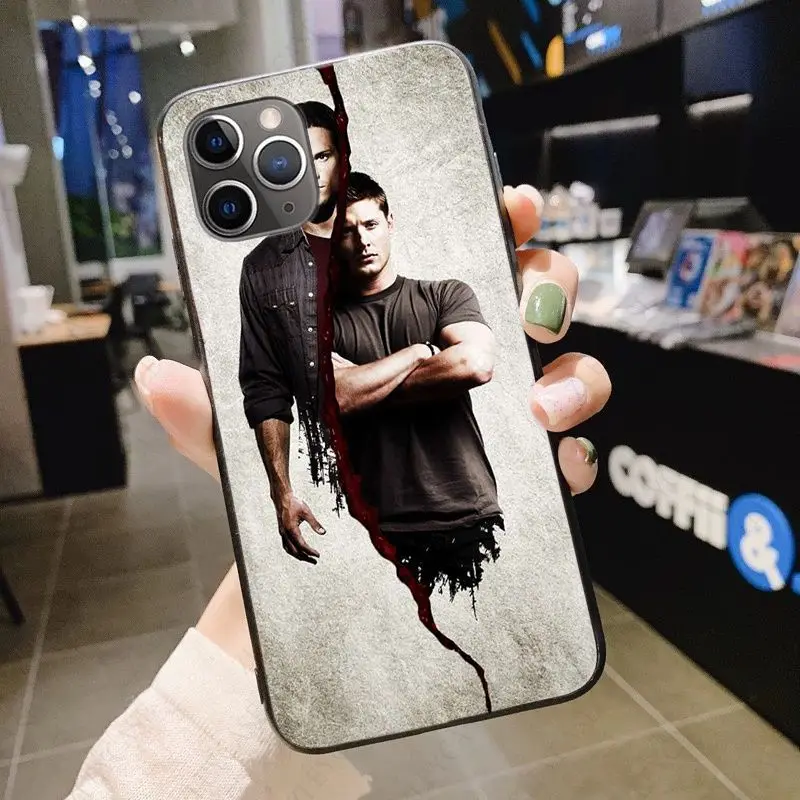 Siêu Nhiên Jared Padalecki KAZ 2Y5 Điện Thoại Cho iPhone 14PRO 13 12Mini 11pro Max 6 6S 7 8plus Xsmax Xr 5 5S Se 2020 Trường Hợp