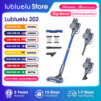 Lubluelu 202 Cordless Stick Vacuum Cleaner, 25KPa Powerful, Lightweight, 6-in-1, No Cord, for Carpet, Floor, Pet Hair