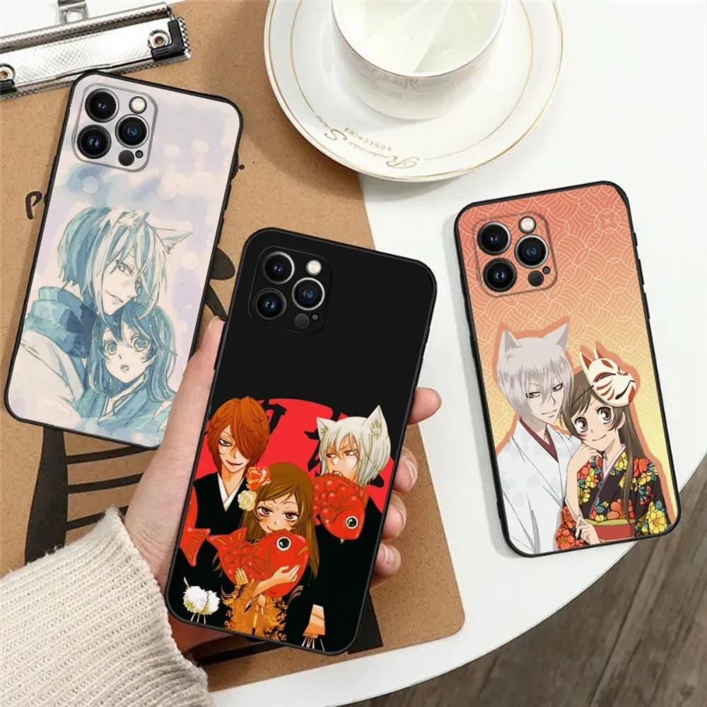 K-Kamisama k-Kiss love Anime Phone Case for Apple iPhone, 13, 14,13,12,11,XS,XR,X,8,7,Pro,Max,Plus, Mini Silicone Cover Black