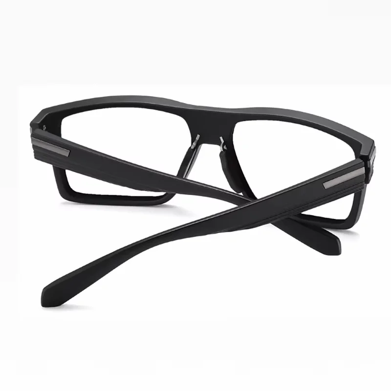 New Fashion Business Eyewear Ultra Light Titanium Alloy Half-Frame Man Large Size Eyeglasses Optical Prescription Glasses Frame