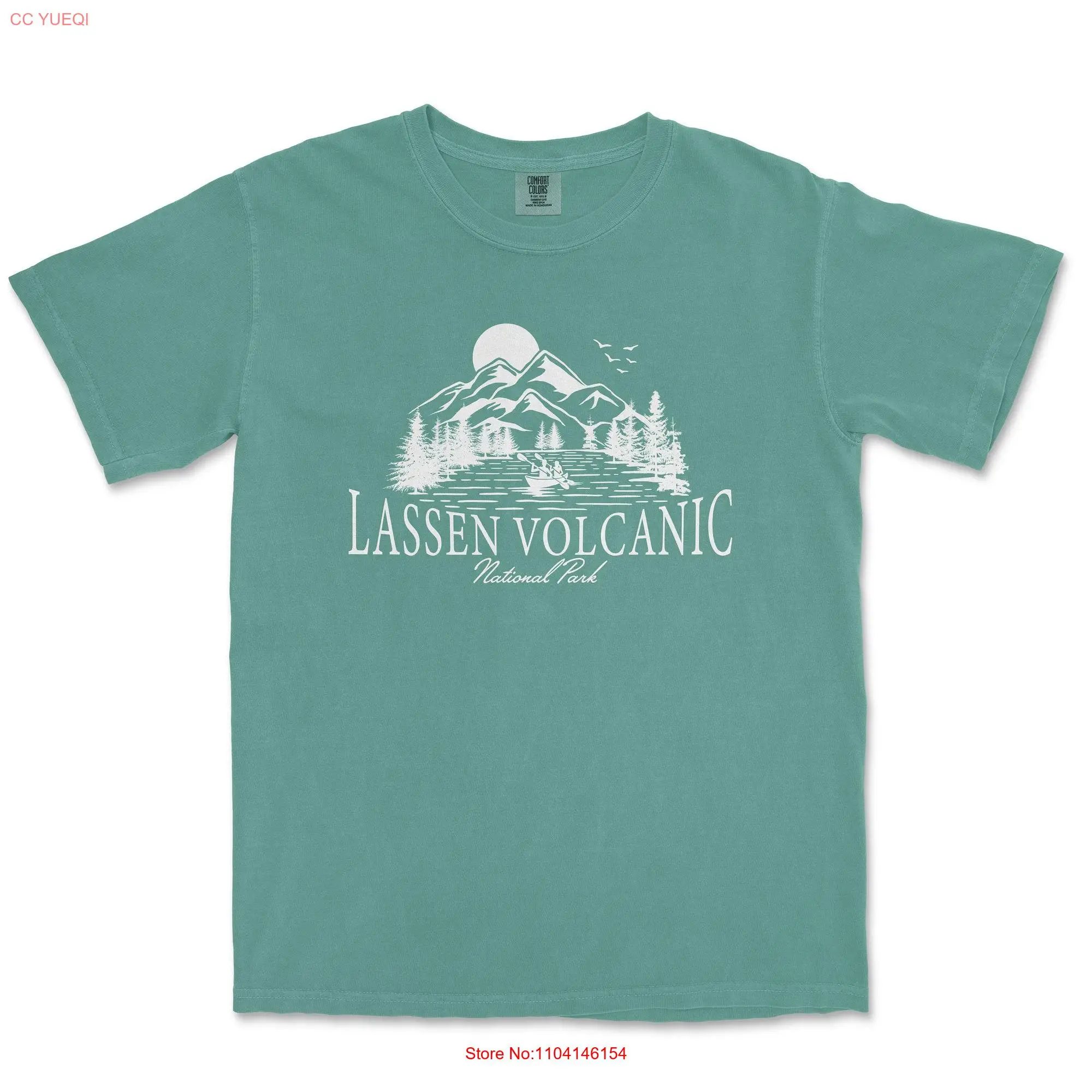 Lassen Volcanic National Park California Comfort Colors T Shirt long or short sleeves